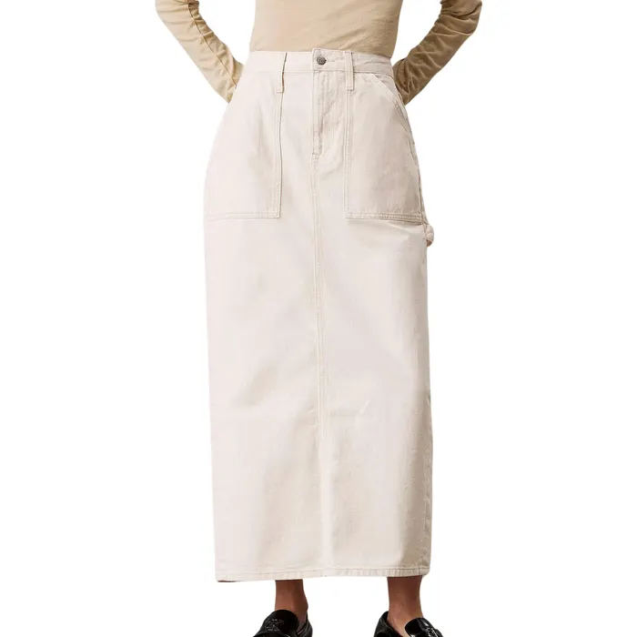 Calvin Klein Cargo Pockets Maxi Rok Dames