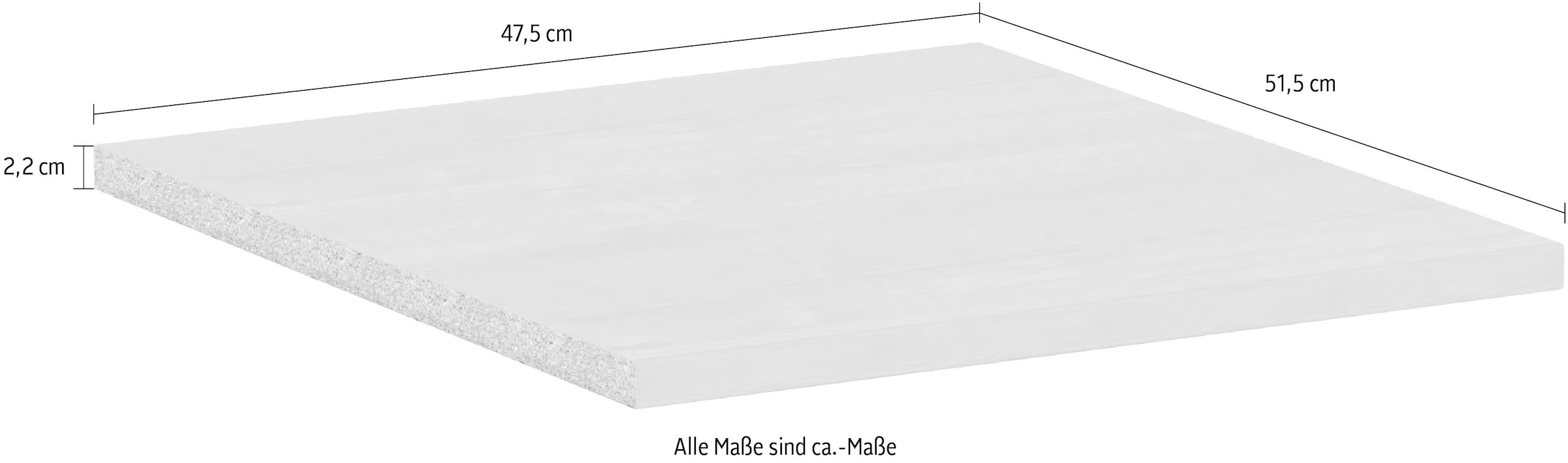 WIEMANN Einlegeboden 1 Stk. tlg.