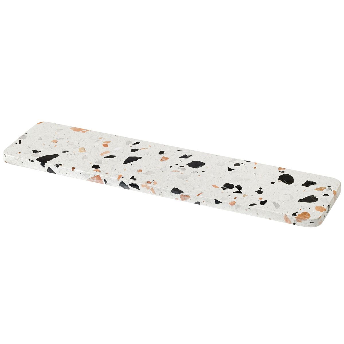 SERVE-IT serveringsfat 40 cm, hvit terrazzo