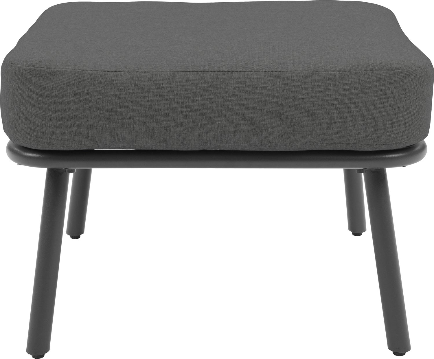 Intratuin hocker Iris antraciet 58 x 58 x 30 cm