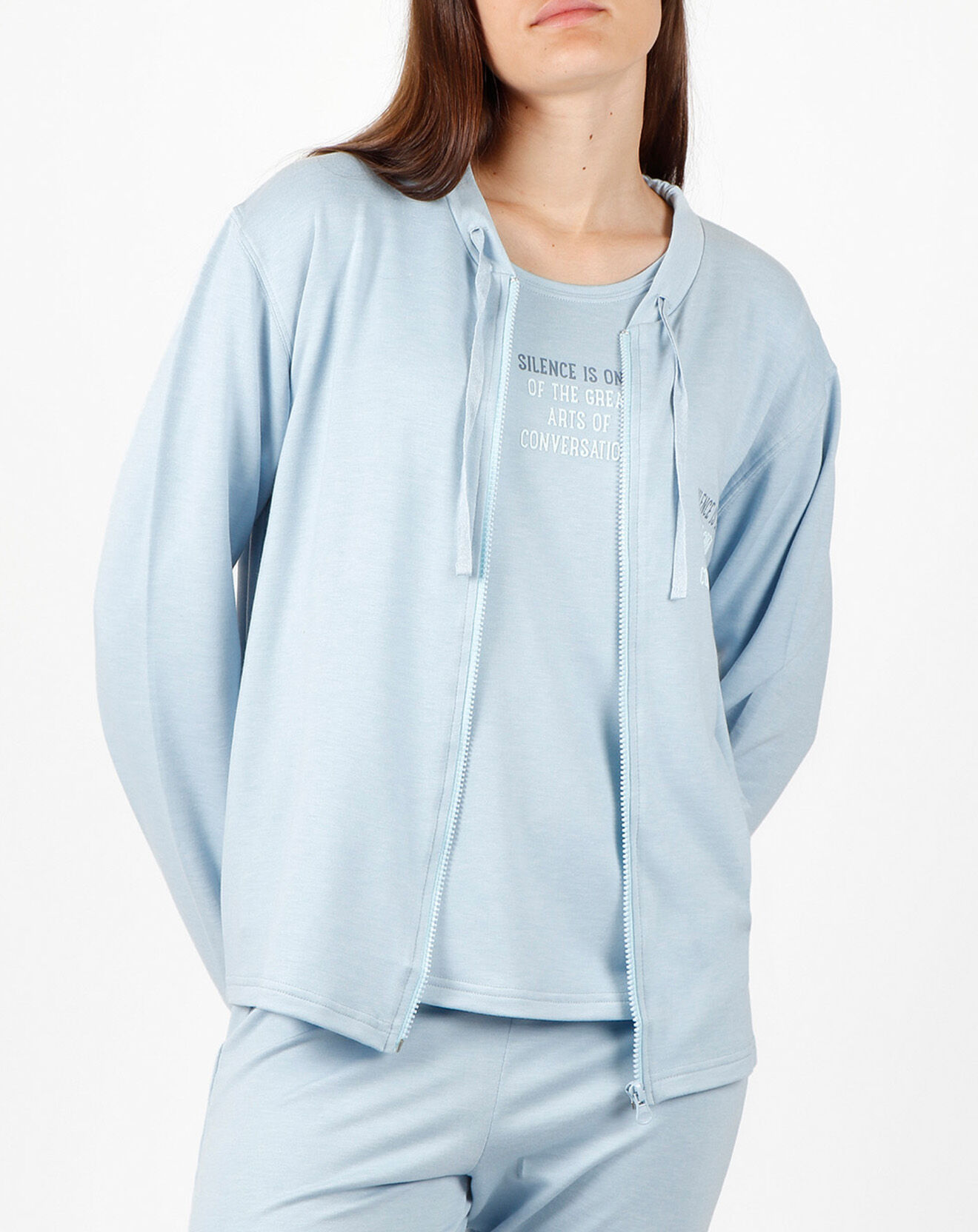 Admas Veste polaire Silence bleue