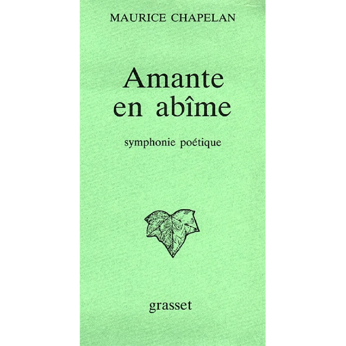 Amante en abîme : symphonie poétique en double version, classique et moderne · Occasion