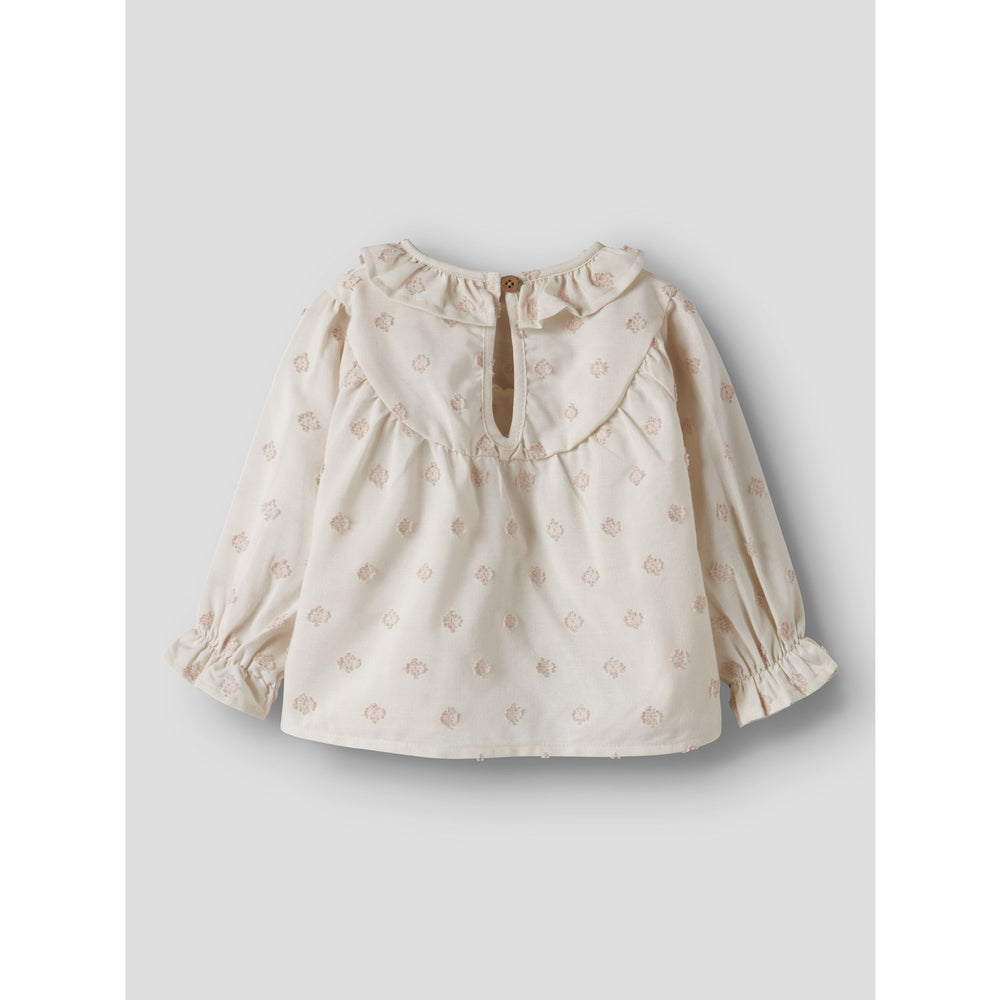 Køb Lil'Atelier Pastel Parchment Nbfnethe Ls Loose Skjorte Lil