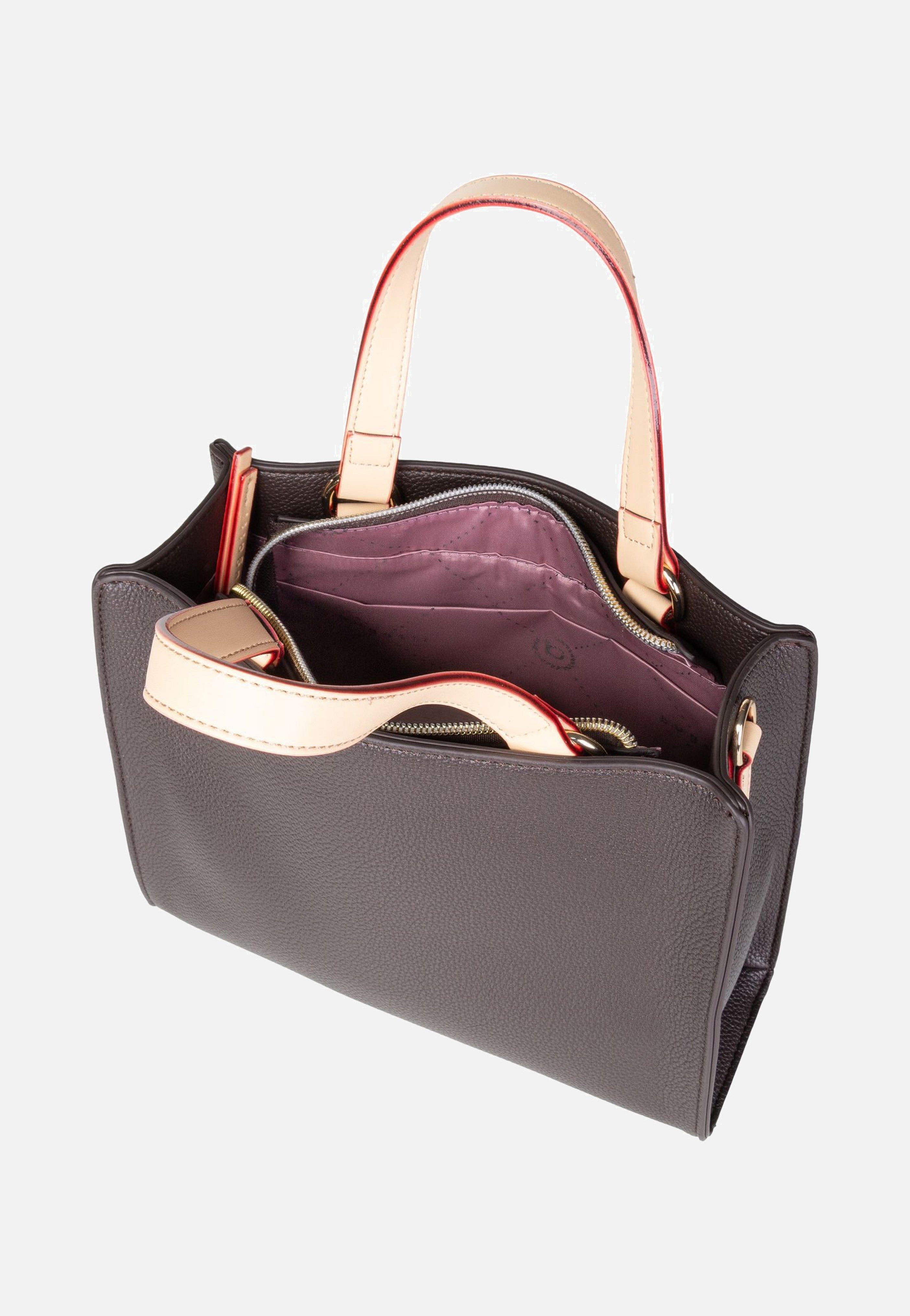 Ella Mini 6643 Dunkelbraun - Henkeltasche