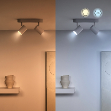 WiZ Connected LED spot GU10 50W koel tot warmwit licht dimbaar