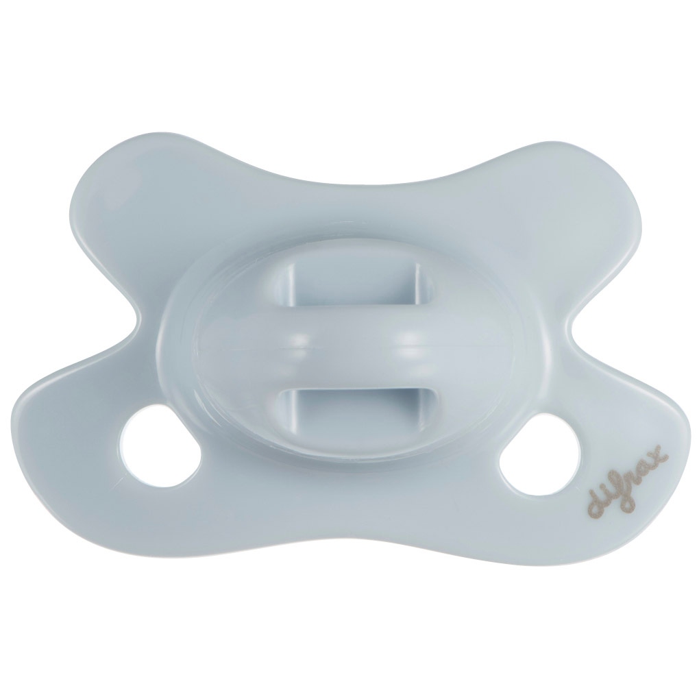 Difrax fopspeen Pure newborn blauw