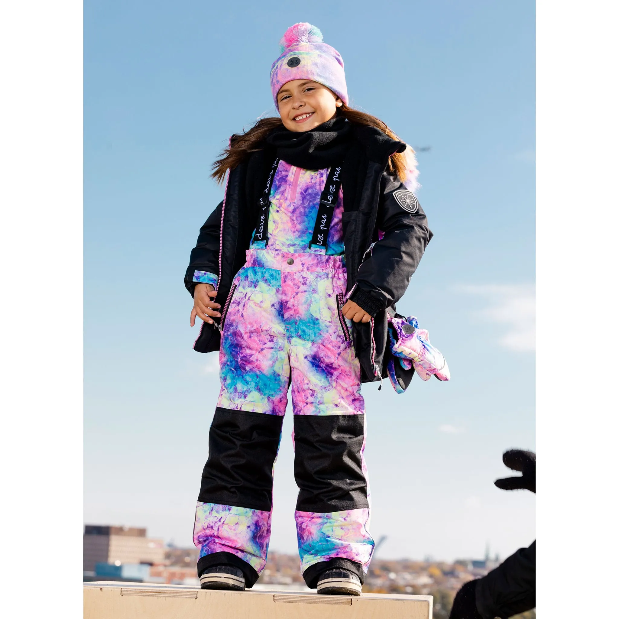 Deux par Deux Habit de Neige 2 Pièces Arc-En-Ciel Givré 2-6ans