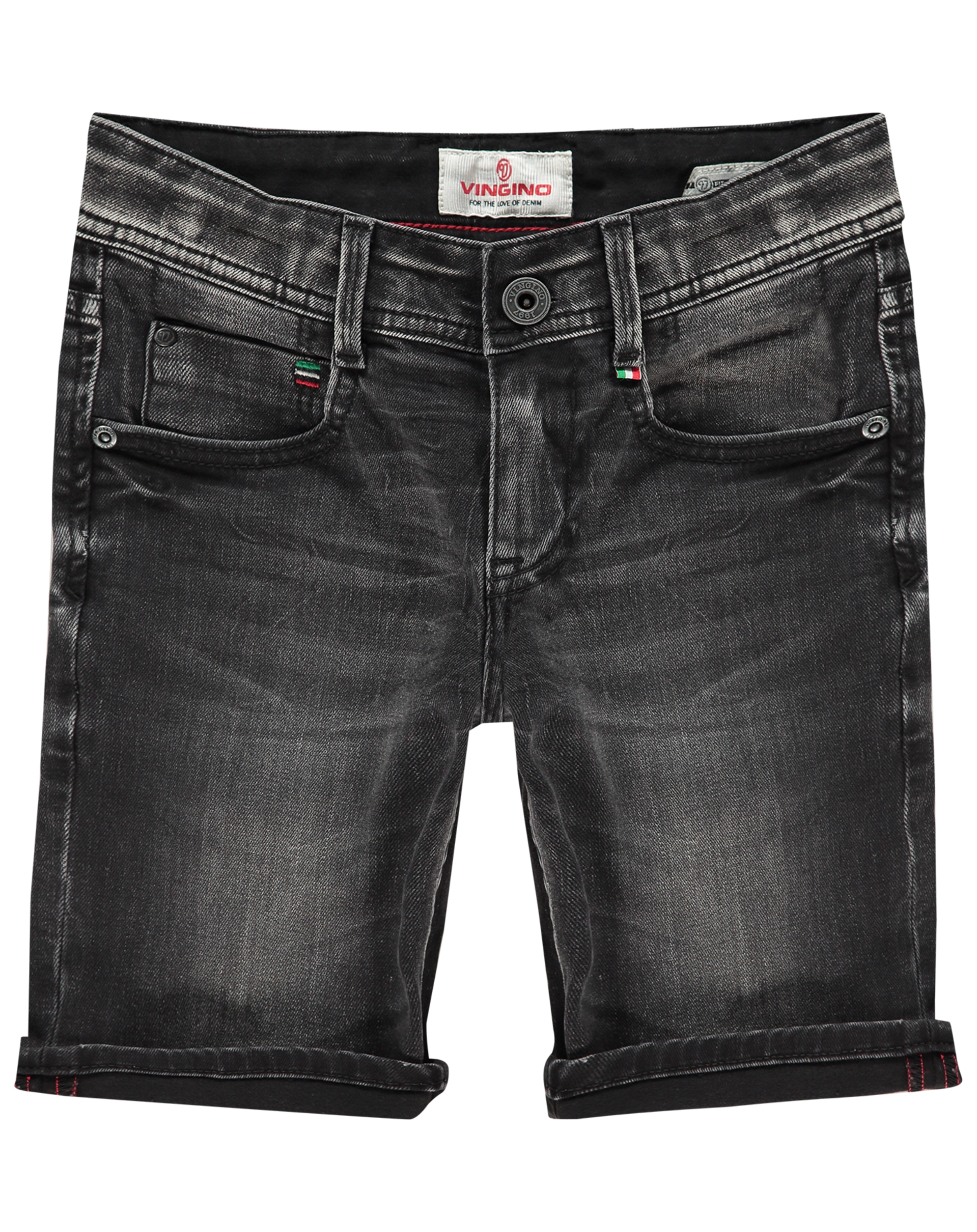 Jeans-Shorts CHARLIE in black vintage