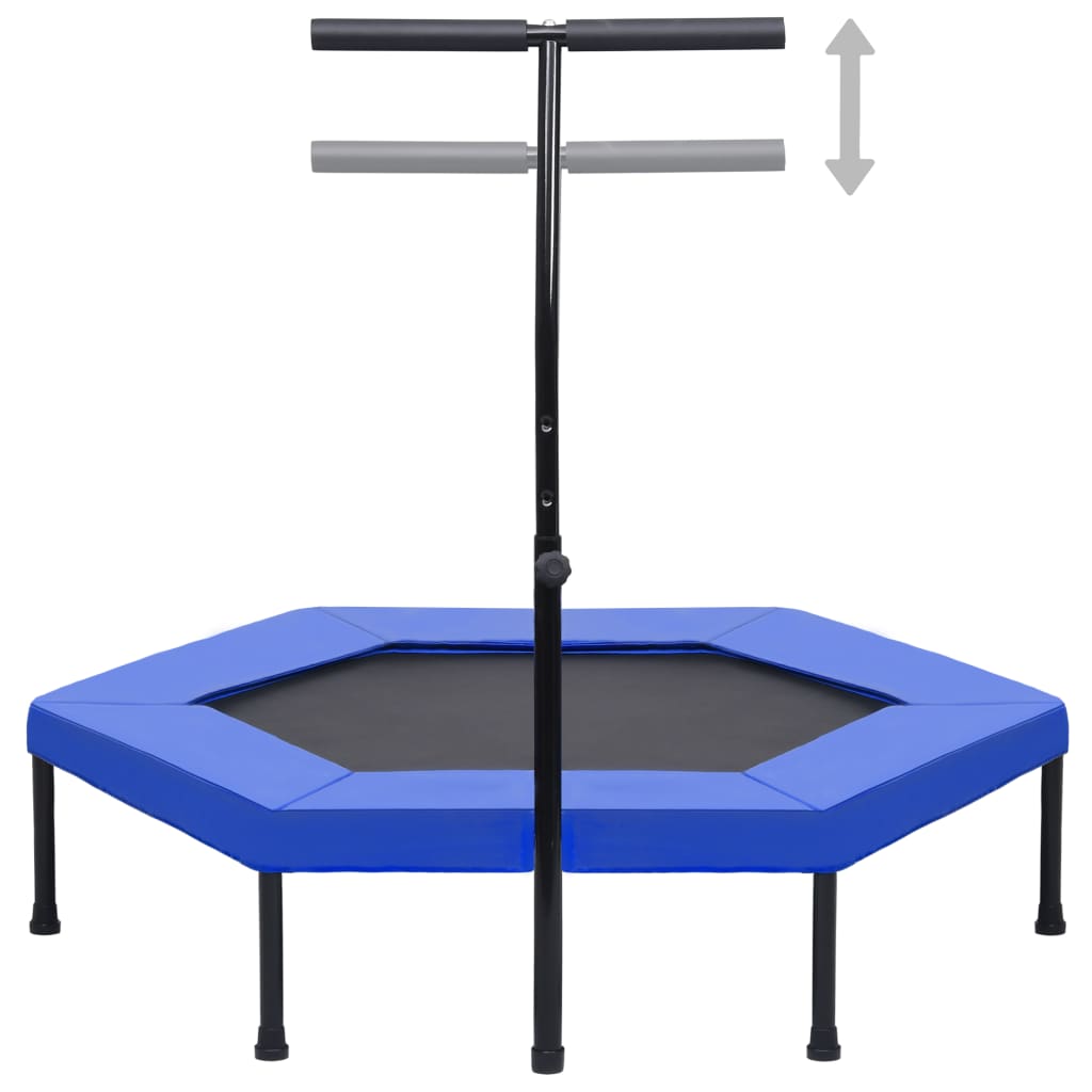 Tapete de segurança hexagonal VidaXL para trampolim de fitness, 122 cm