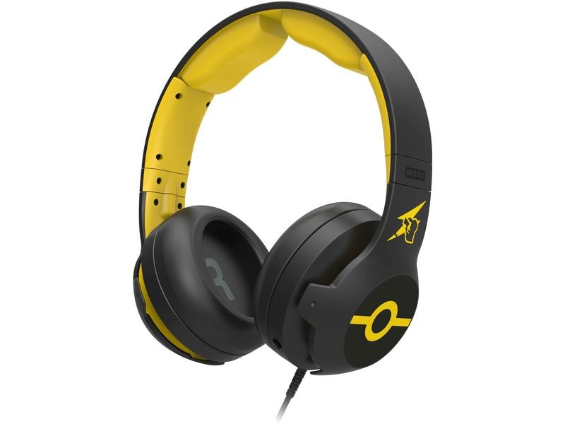 Hori Headset Pikachu – Cool Schwarz Komfortables Gaming-Headset für die Switch im Pokémon Design