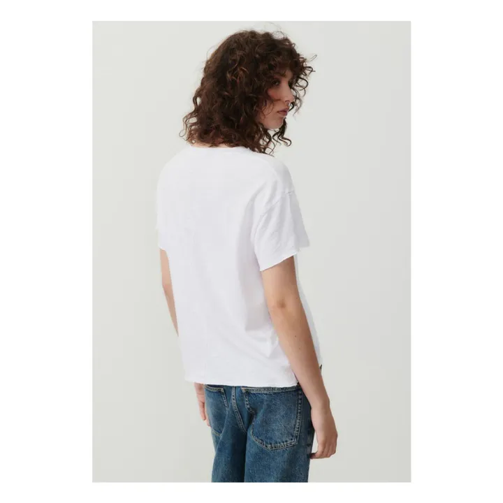 American Vintage T-shirt Ample Sonoma | Blanc