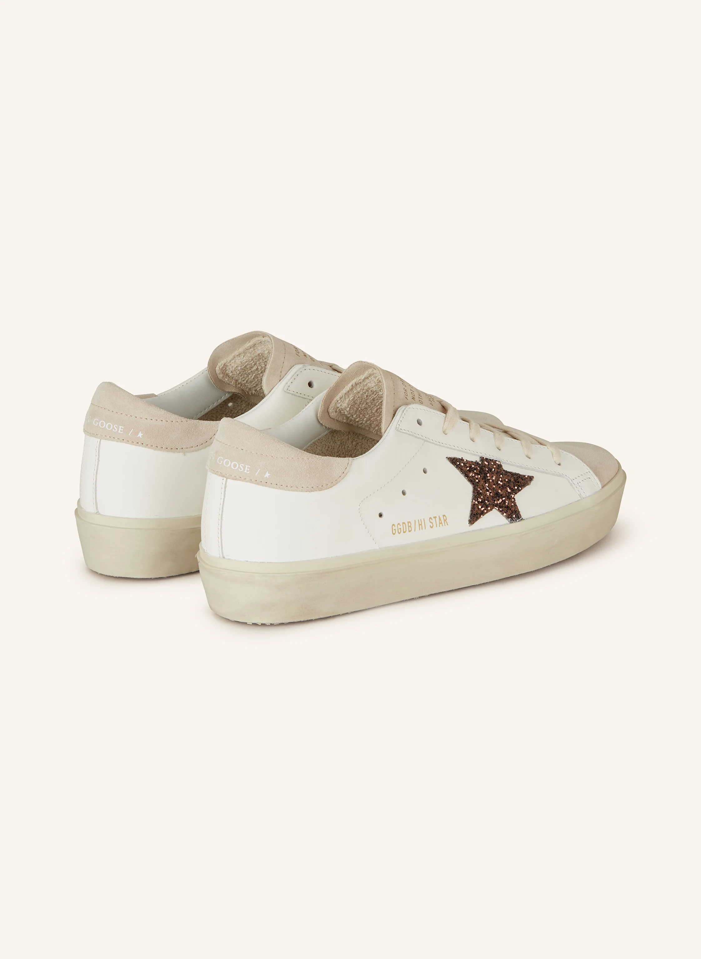 GOLDEN GOOSE Sneaker HI STAR mit Pailletten