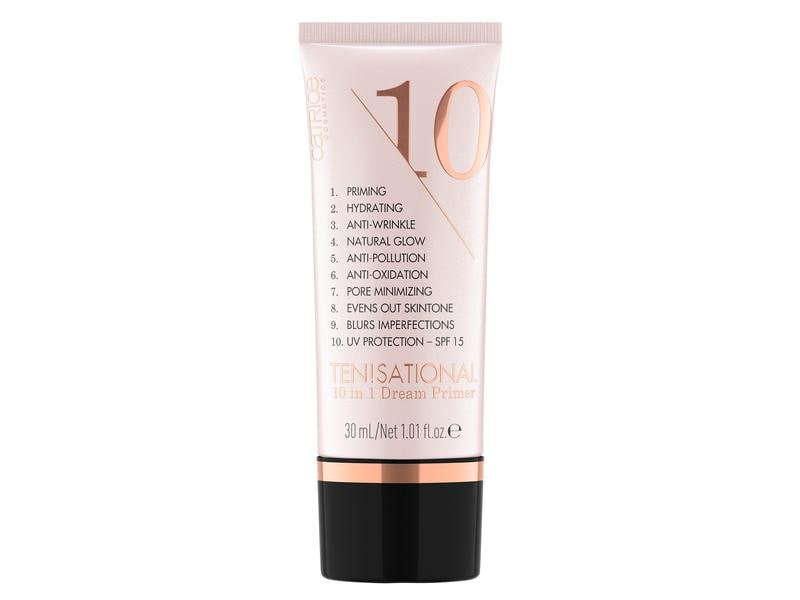 Catrice Primer Ten!sational 10in1 Dream nude All-in-One-Primer mit Lichtschutzfaktor für einen natürlichen Glow