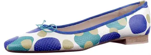 43.481.34 DC blauw combi - maat 43.5 ballerina blauw combi - maat 43.5 Calandschoen