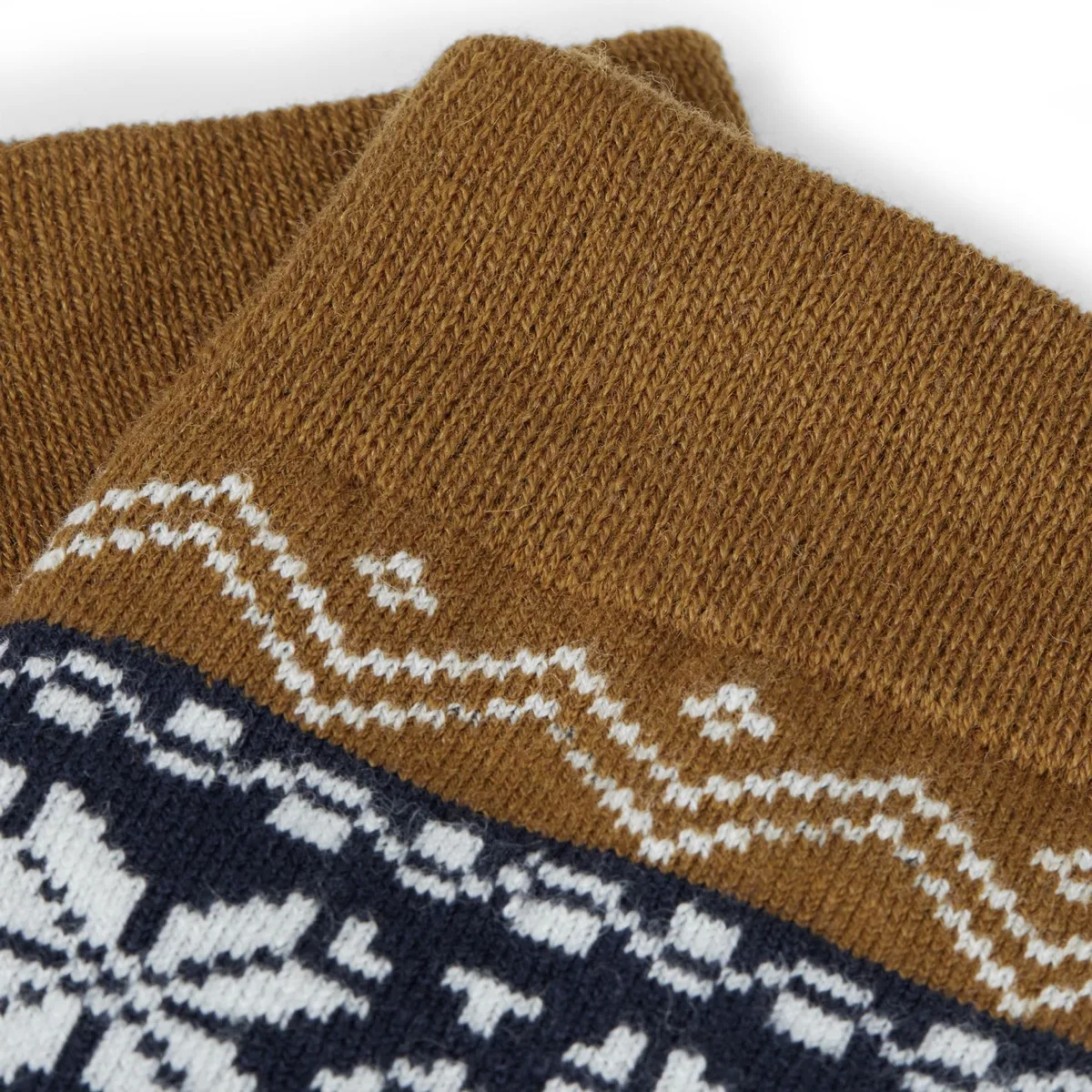 Gridarmor Heritage Merino Socks Navy Blue/Beige/White