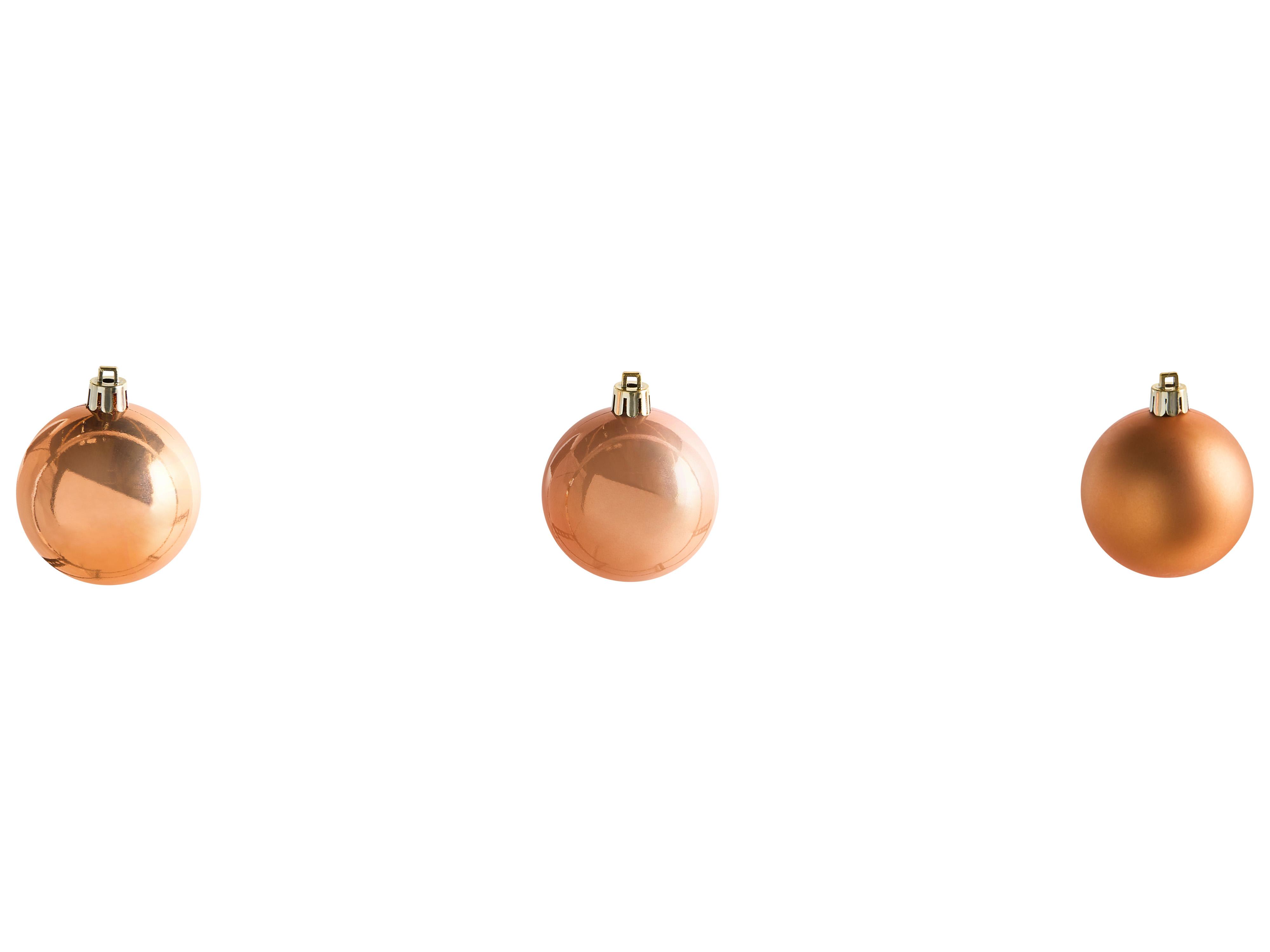 Set van 60 kerstballen LOVATNET Koper