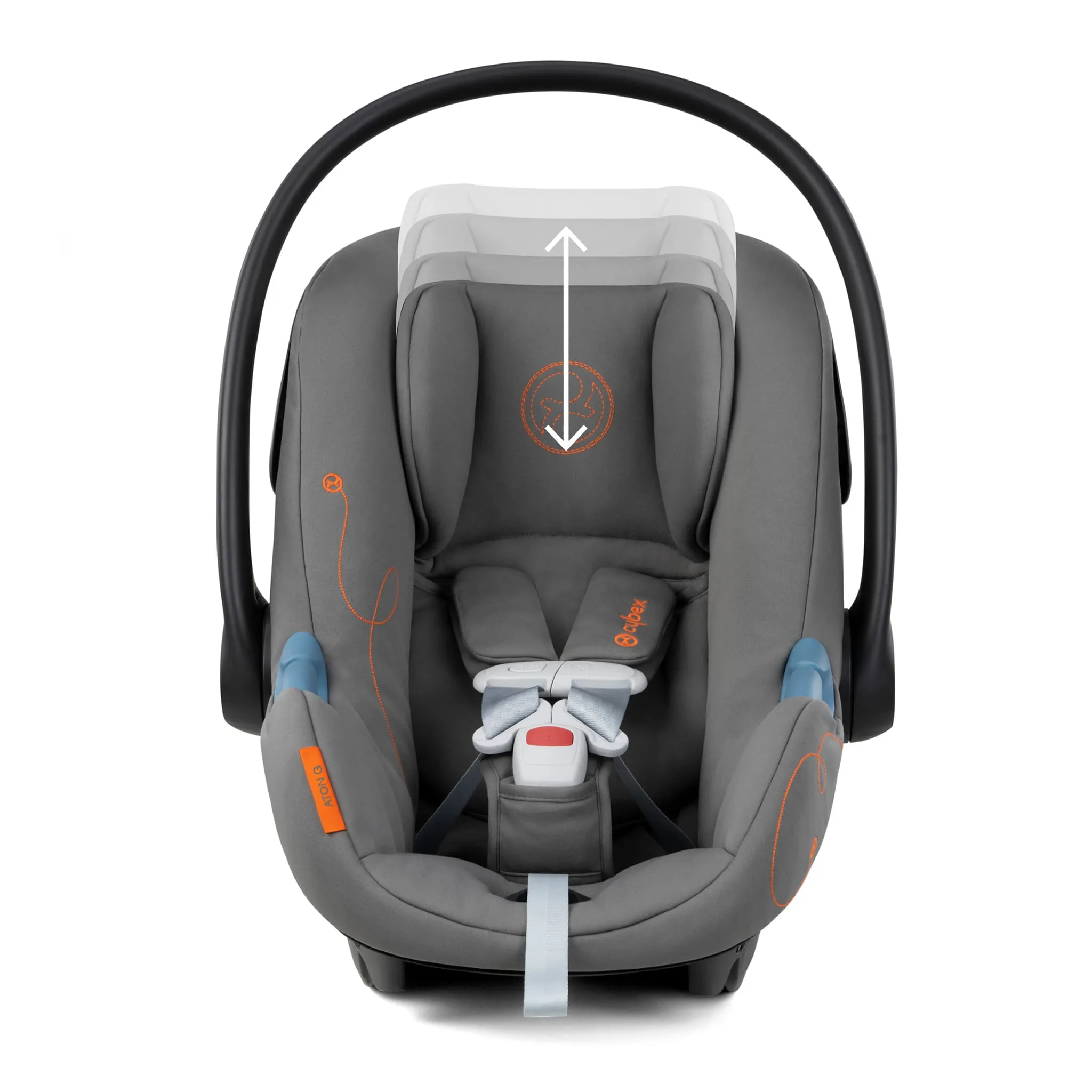 Cybex Siège d'Auto Aton G Swivel - Lava Grey