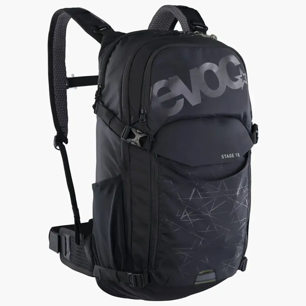 Evoc Stage 18L Dagrugzak Zwart