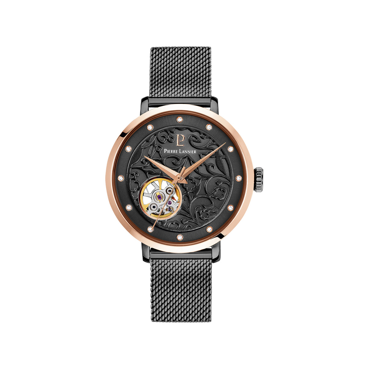Montre Pierre Lannier femme automatique acier