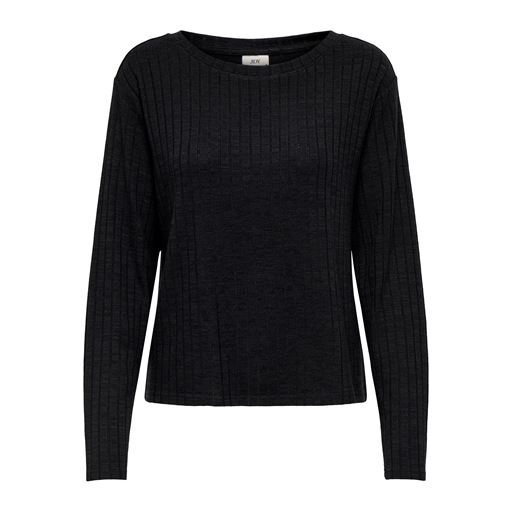 JDY Inez Rib Striktrøje, Phantom, XL