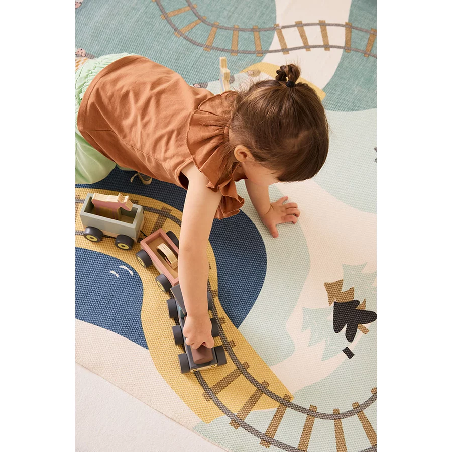 Kids Concept®  Zug mit Waldtieren Edvin