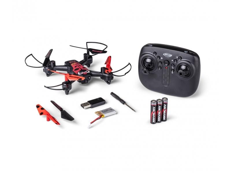 Carson Drohne X4 Quadcopter Angry Bug 2.0 RTF Quadrokopter Drohne im Marienkäfer Design