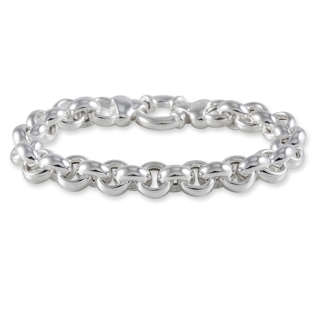 Bracelet Carola Maille Jaseron Argent Blanc