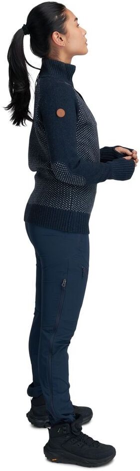 Tufte Robin Low Half Zip Womens Sky Captian Melange