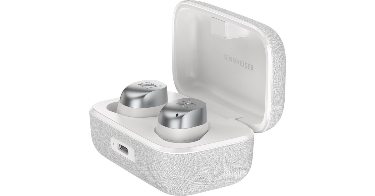 SennheiserMOMENTUM True Wireless 4 in-ear oortjes  (Wit/zilver, Bluetooth)