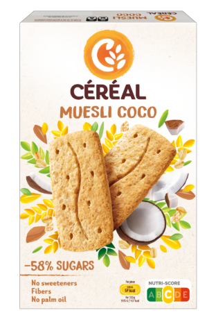 Céréal Koekjes Muesli/Coco 200 gram