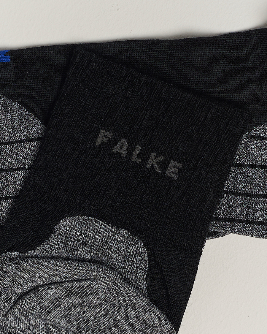Falke TK5 Wander Cool Short Trekking Socks Black