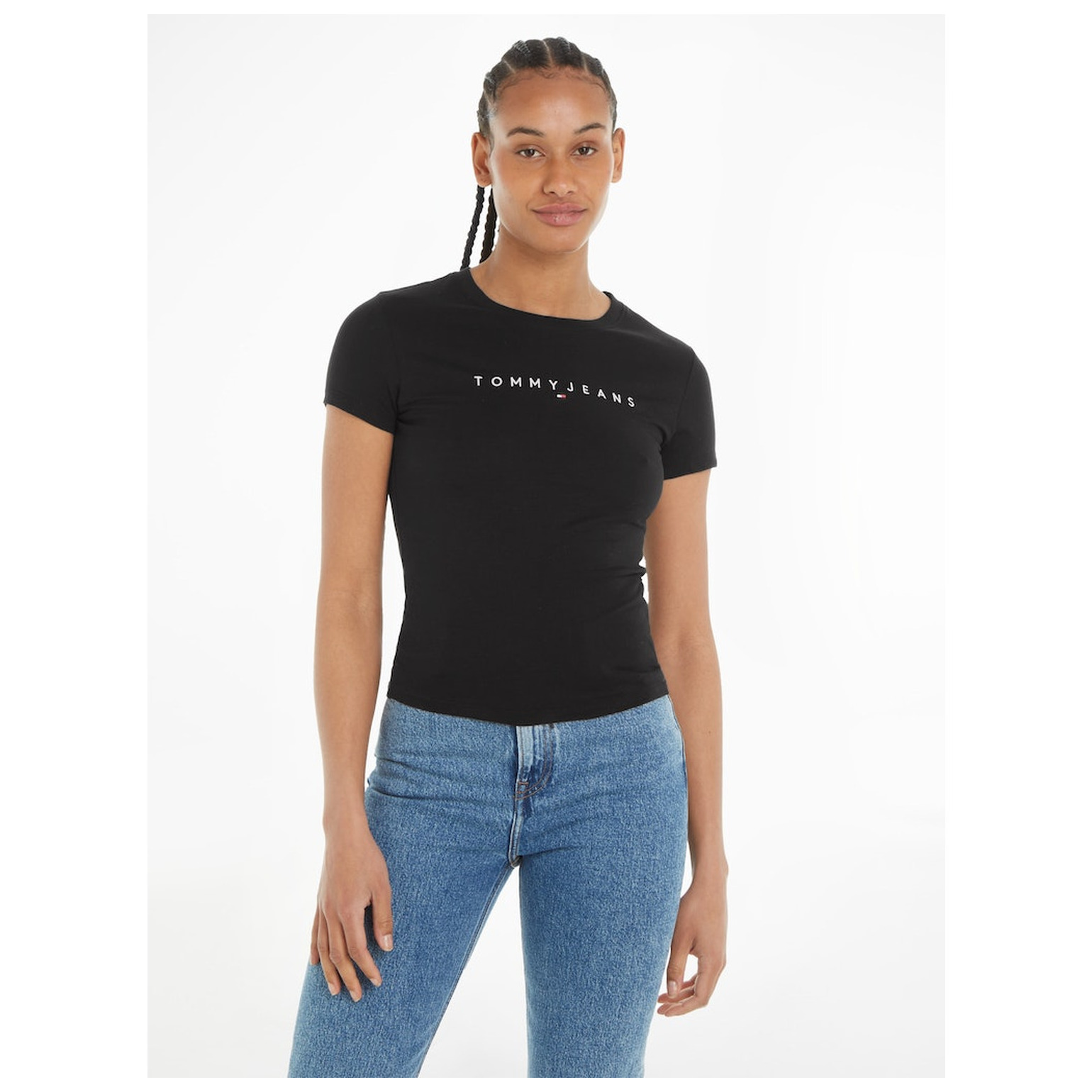 Tommy Jeans TJW SLIM LINEAR TEE SS EXT
