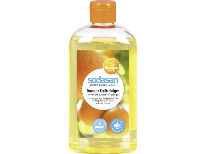 Sodasan Allzweckreiniger Orangen 500 ml Kraftreiniger für glatte Oberflächen