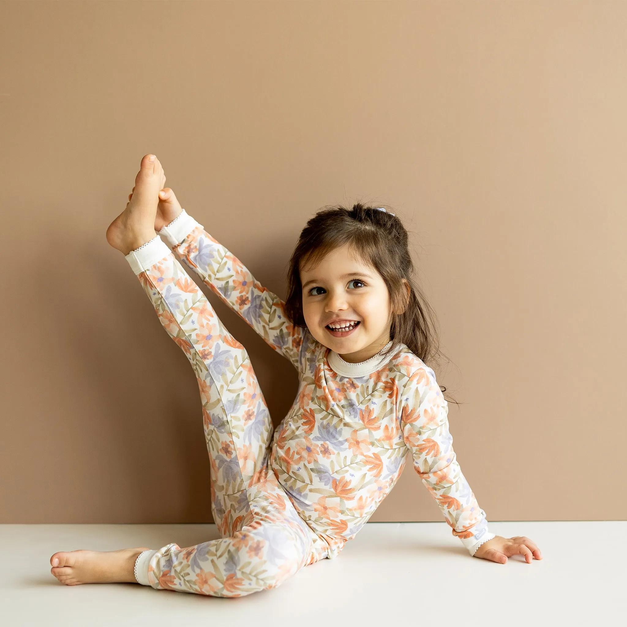 Coccoli Pyjama Modal Fleurs 2-12ans