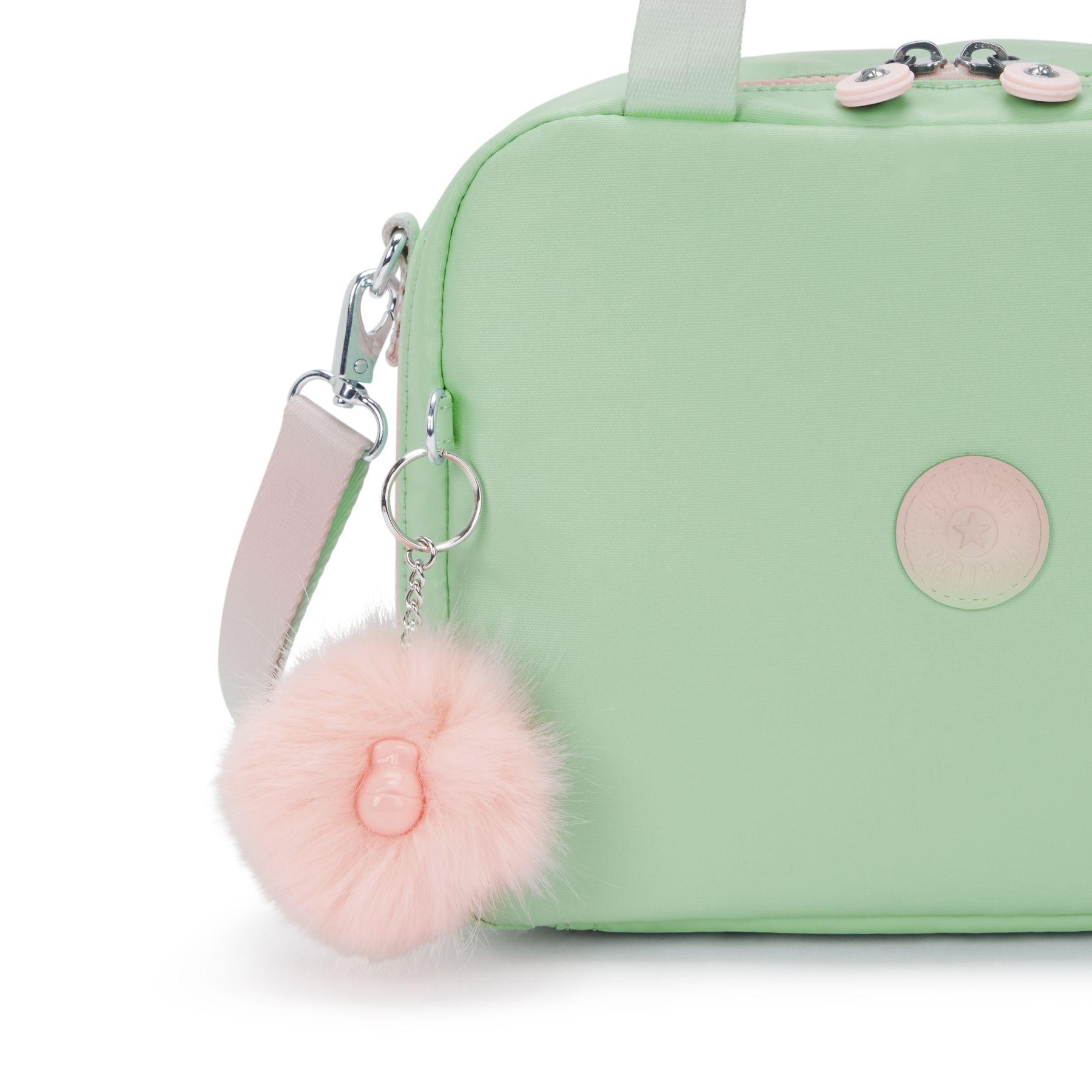 MIYO Sac repas moyen avec pochette de maintien pour trolley - Soft Green Metallic