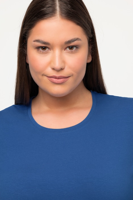 T-Shirt, A-Linie, Rundhalsausschnitt, Halbarm