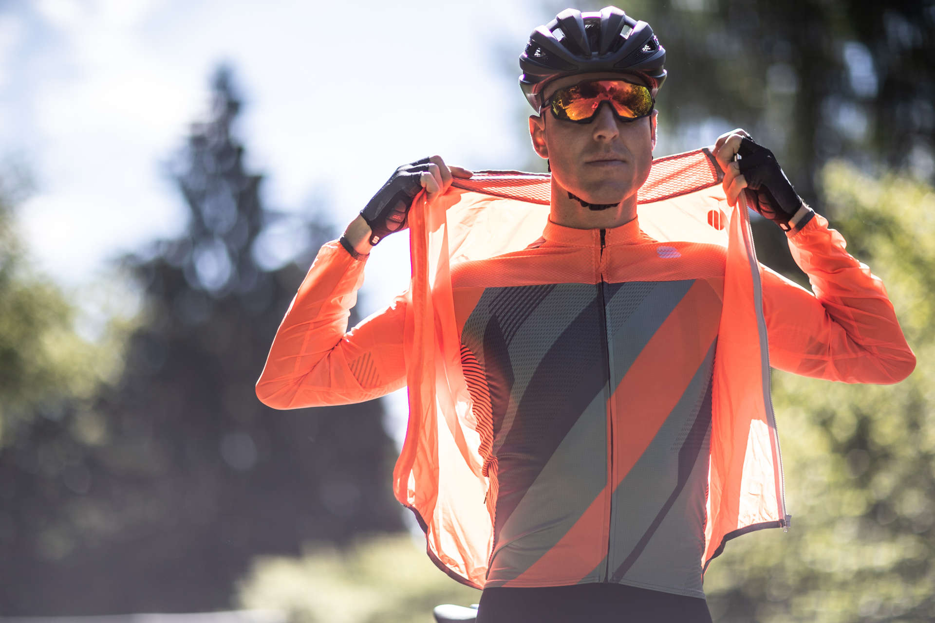Sportful Hot Pack Easylight Windjack Oranje Heren