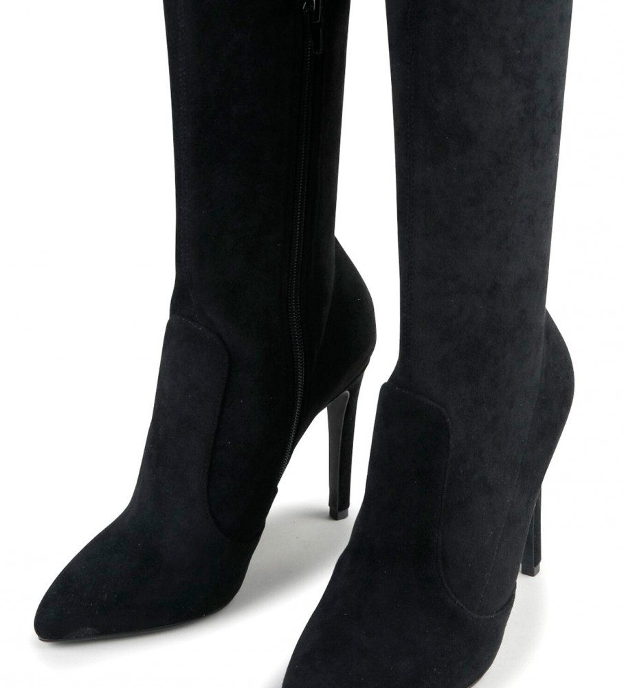 Botas altas Buffalo Marjorie pretas