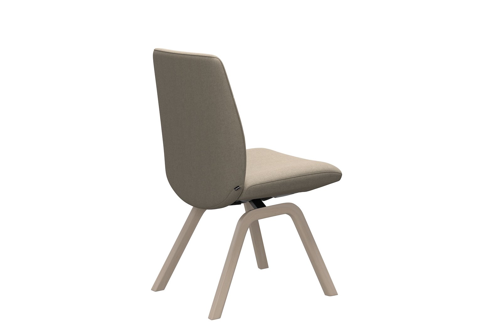 Chilli spisestol Tekstil Calido - Light Beige - Whitewash