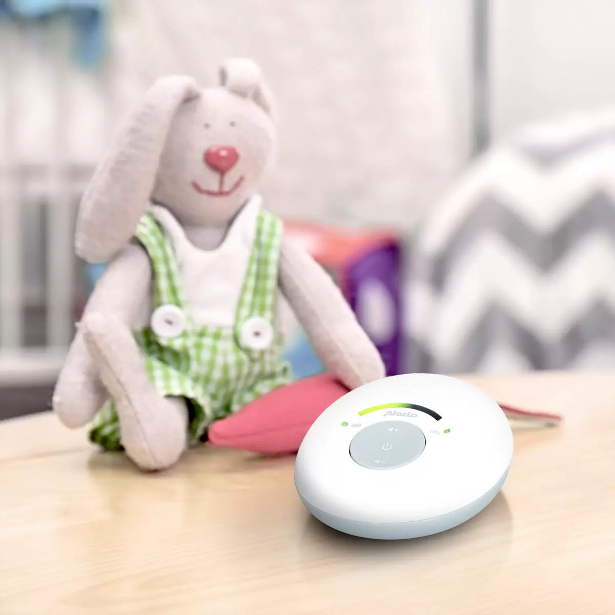Full Eco DECT Babyphone ALECTO weiss