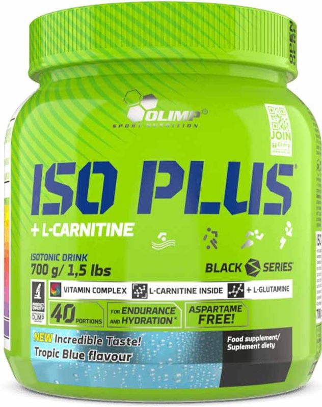 Olimp - Iso Plus - Sportdrank - Tropic Blue - 700gr