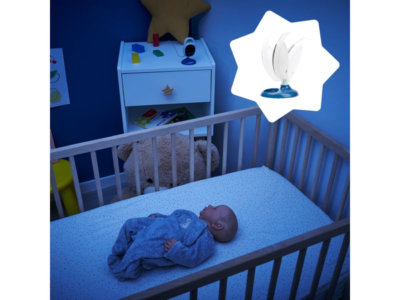 Badabulle Babyphone mit Kamera Video-Babyphone mit Farbdisplay und 250 m Reichweite