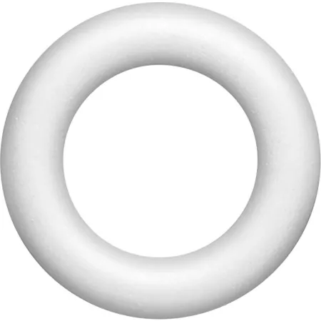 Knorr Prandell Styropor-Halbring Ø 20 cm weiß