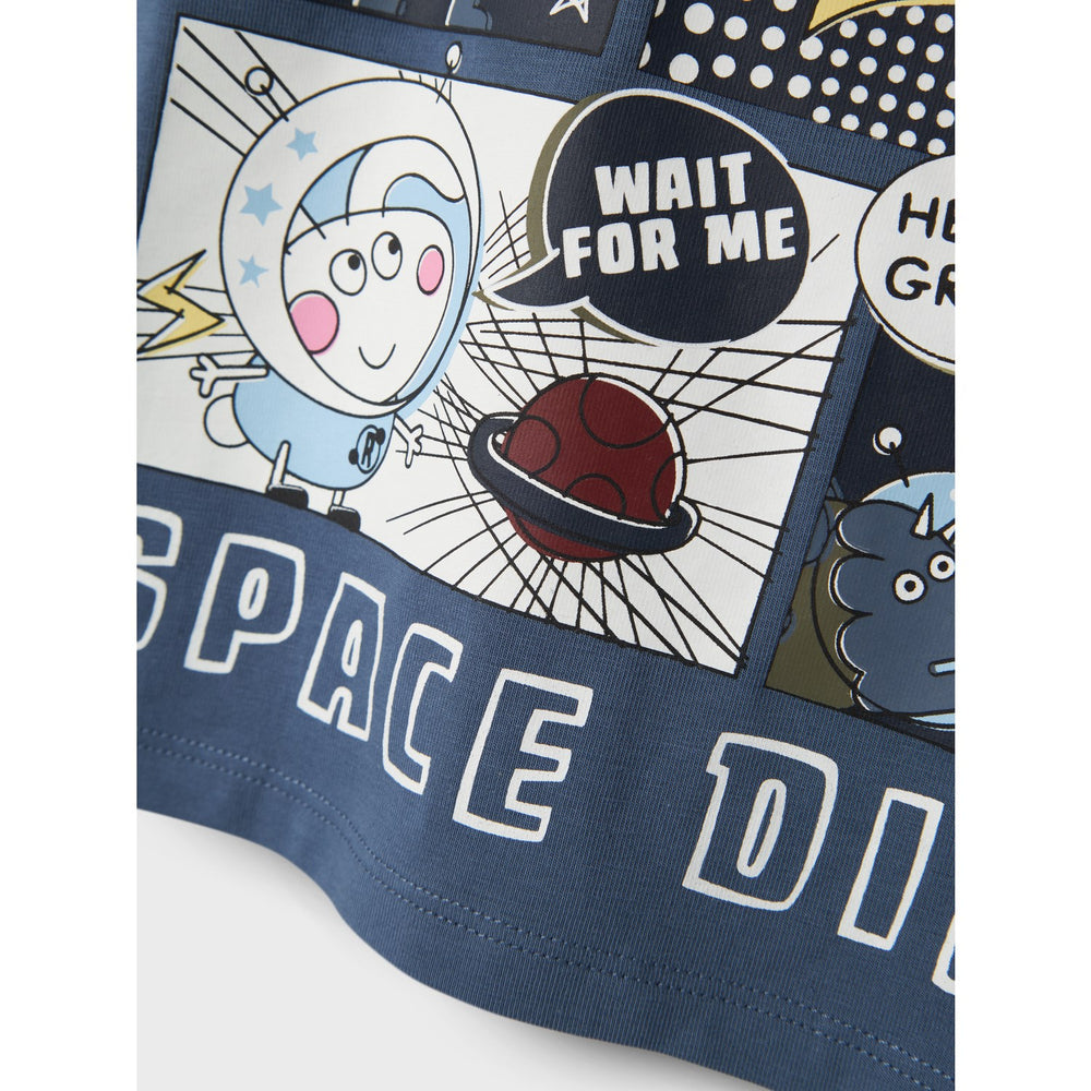 Køb Name It China Blue Dilip Peppa Pig Regular Bluse