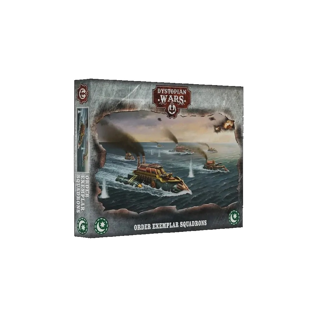 Dystopian Wars - Order Exemplar Squadrons