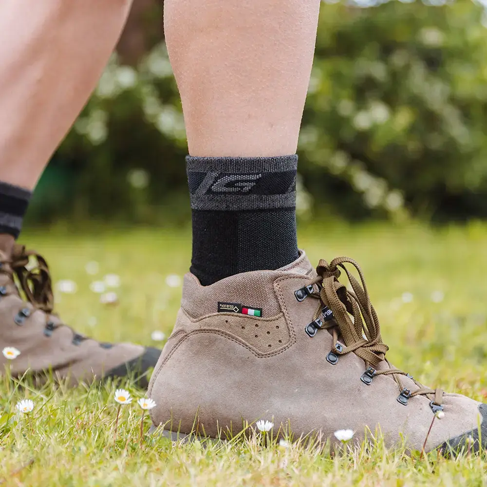 GripGrab Merino Winter Sokken Zwart