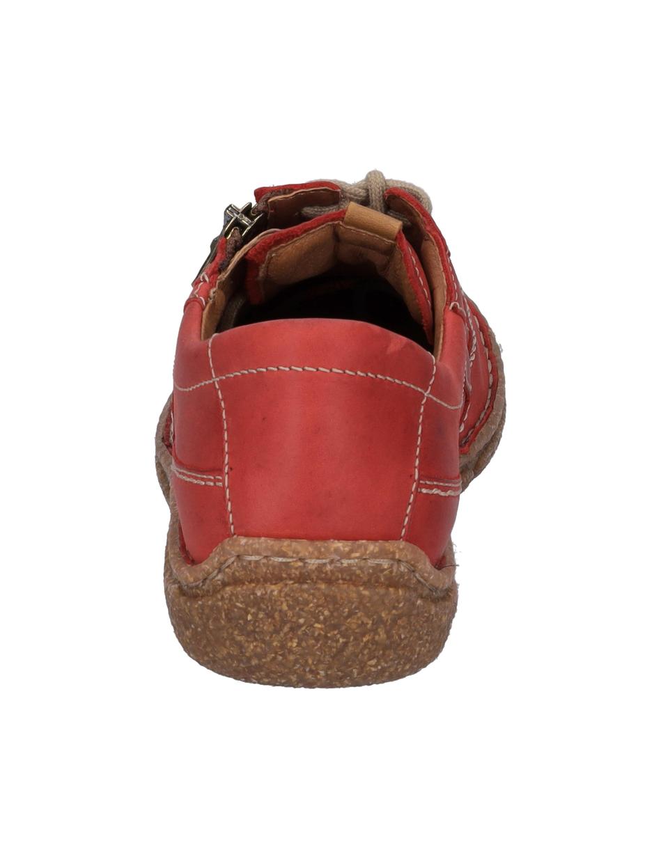 Halbschuh Neele 54, rot-kombi