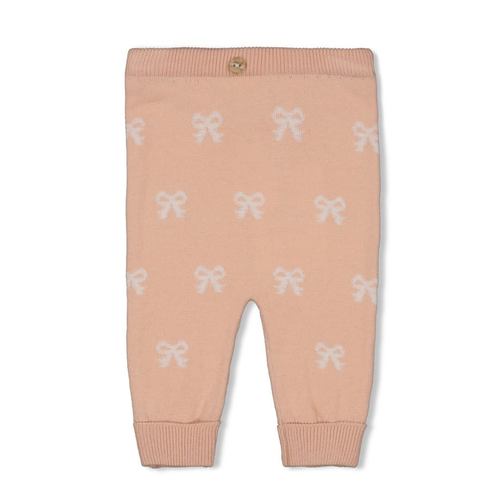 Feetje Feetje broek gebreid ao - The Knits roze