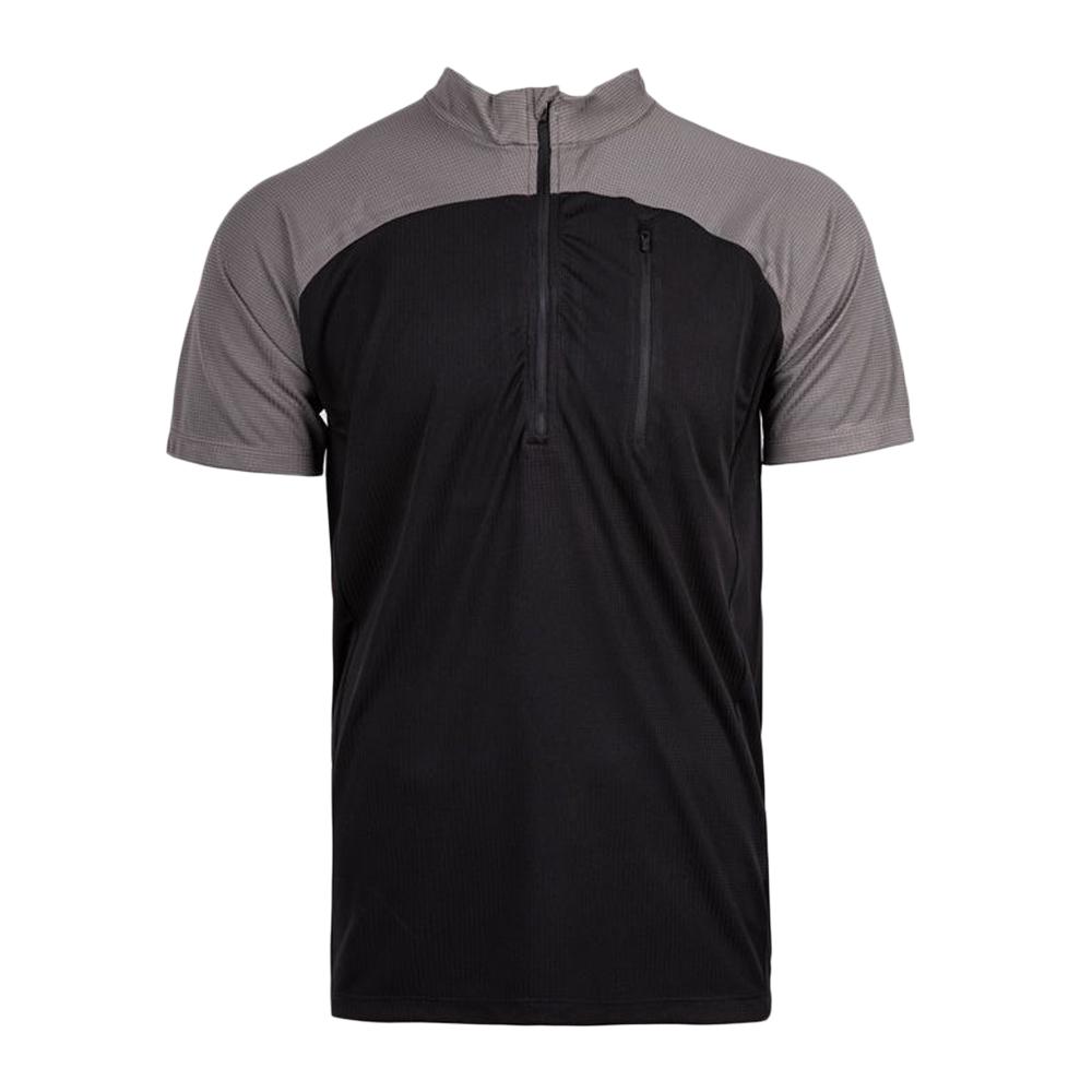 Best Mountain Polo Gris/Noir Homme Best Mountain RANDO 100