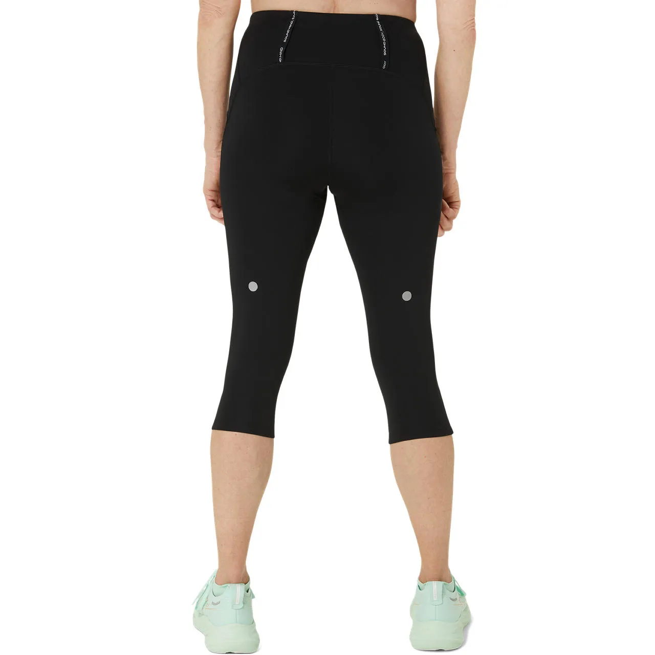 Asics Women's Road High Waist Capri Tight Performance Black